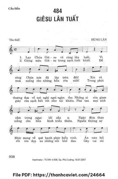 Giêsu lân tuất - Hùng Lân - trang 1