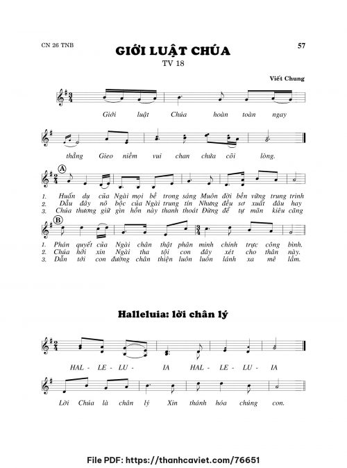 Giới luật Chúa - Viết Chung - trang 1