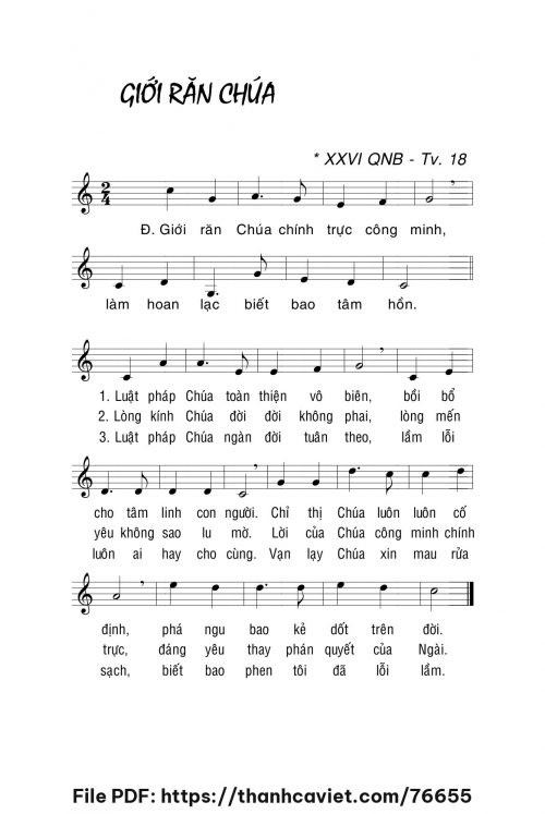 Giới răn Chúa - Lm. La Thập Tự - trang 1