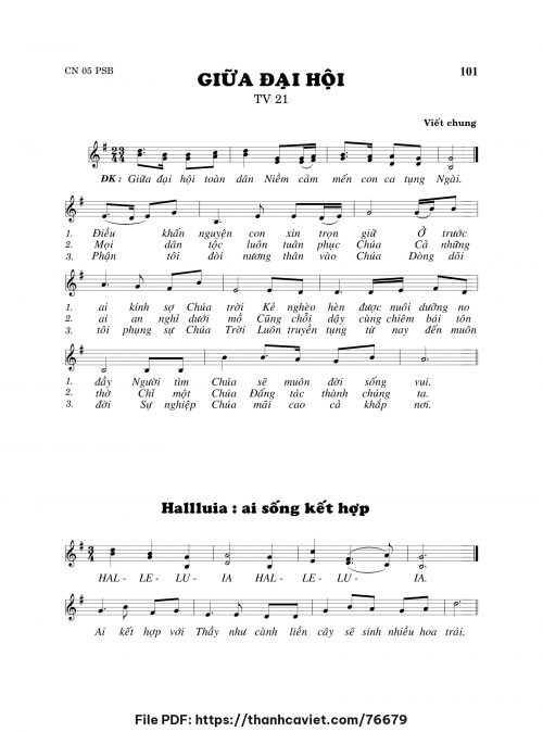 Giữa đại hội - Viết Chung - trang 1