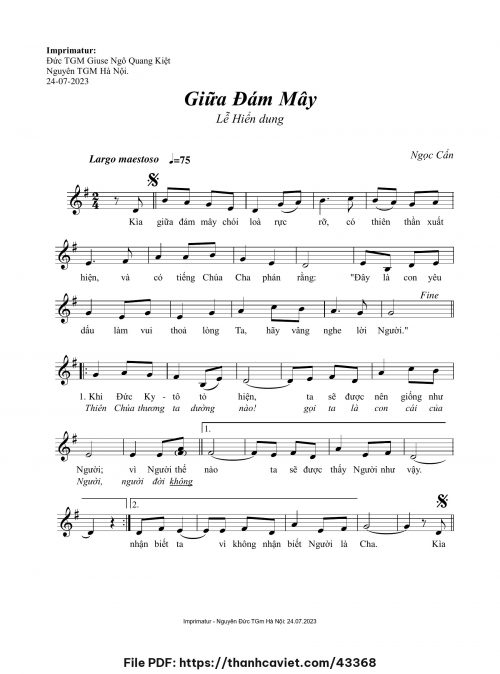 Giữa đám mây - Ngọc Cẩn - trang 1