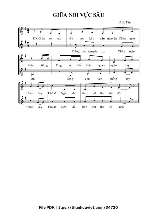 Giữa nơi vực sâu - Nhật Tân - trang 1
