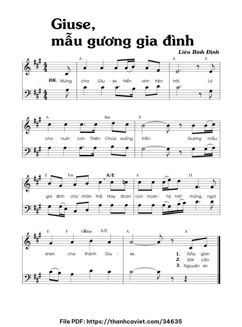 Giuse, mẫu gương gia đình - Liên Bình Định - trang 1