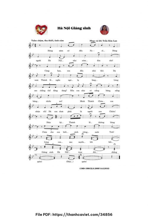 Hà Nội Giáng Sinh - Trần Kim Lan - trang 1