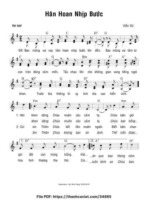 Hân hoan nhịp bước - Viễn Xứ - trang 1