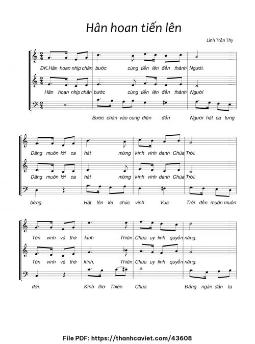 Hân hoan tiến lên - Linh Trần Thy - trang 1