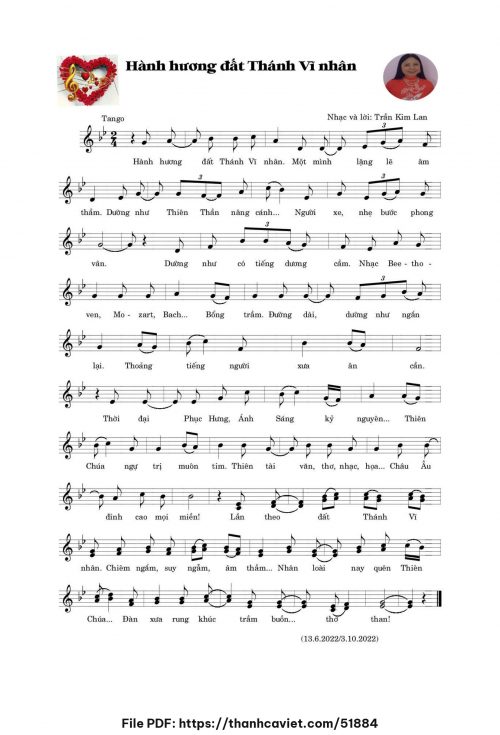Hành hương đất Thánh vĩ nhân - Trần Kim Lan - trang 1