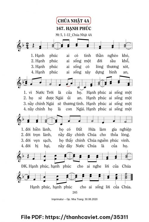 Hạnh phúc [CN4 TNA] – - Lm. Mi Trầm - trang 1