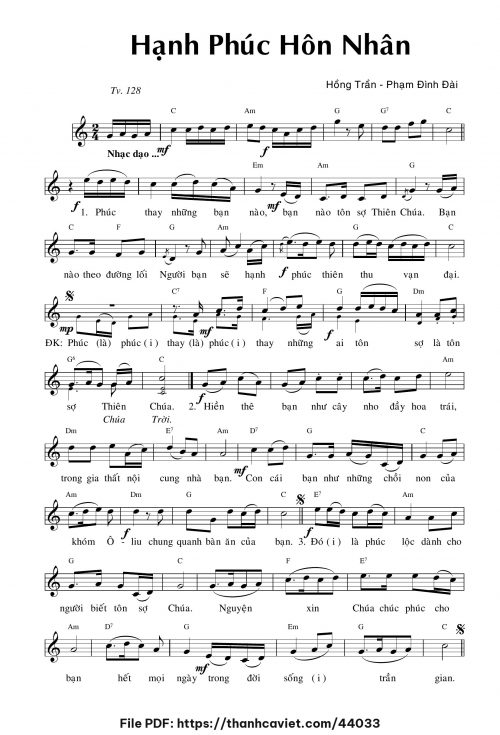 Hạnh phúc hôn nhân - Hồng Trần Phạm Đình Đài - trang 1