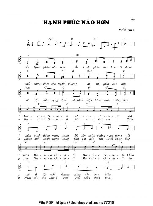 Hạnh phúc nào hơn - Viết Chung - trang 1