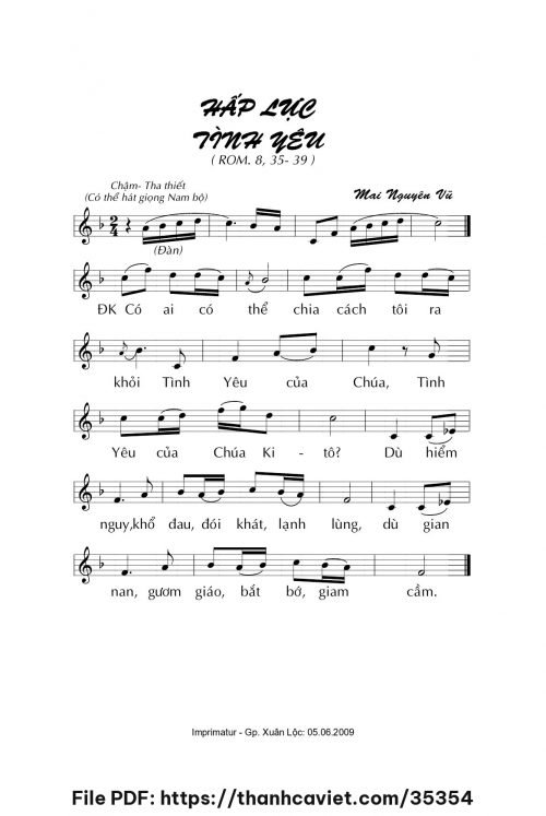 Hấp lực tình yêu - Mai Nguyên Vũ - trang 1