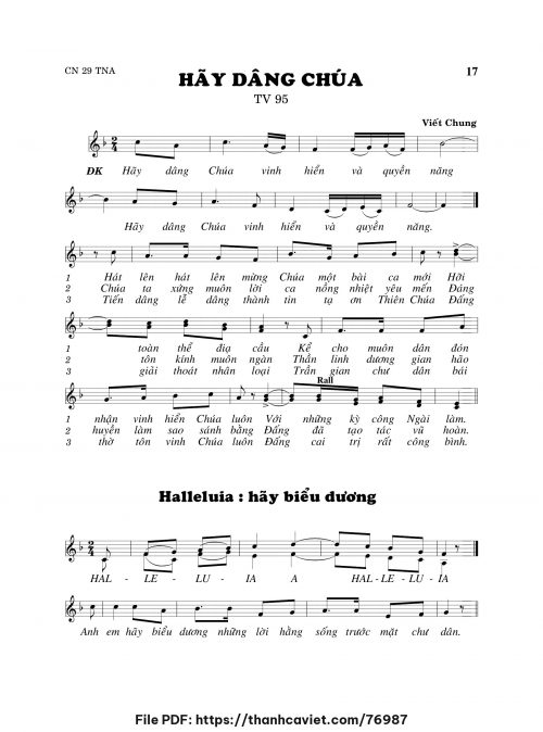 Hãy dâng Chúa - Viết Chung - trang 1