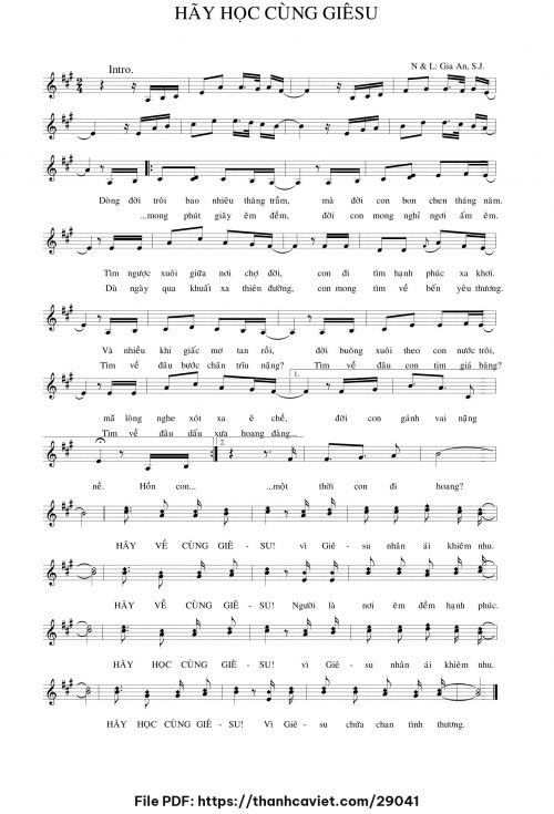 Hãy học cùng Jêsu - Gia An S.J. - trang 1