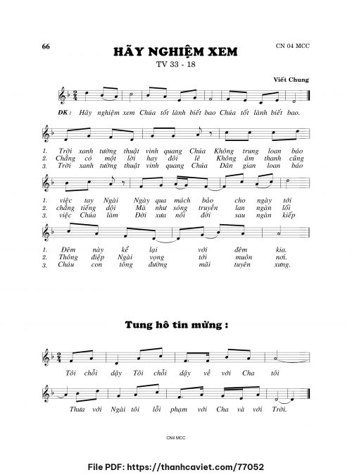 Hãy nghiệm xem - Viết Chung - trang 1