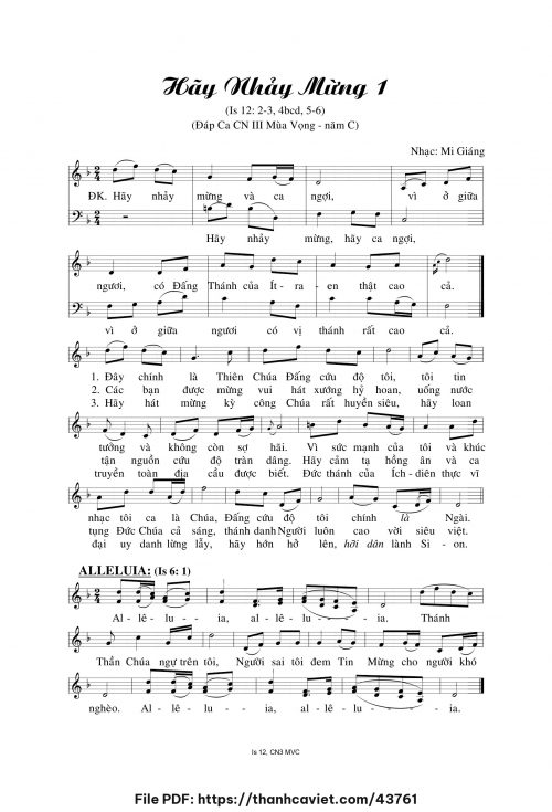 Hãy nhảy mừng 1 - Mi Giáng - trang 1