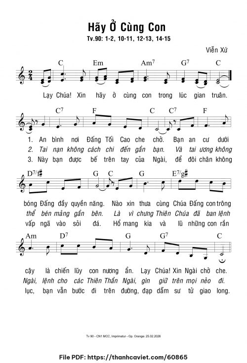 Hãy ở cùng con - Viễn Xứ - trang 1