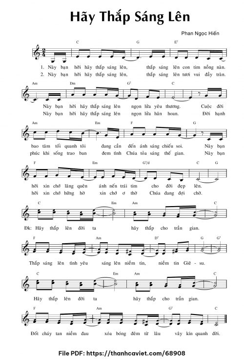 Hãy thắp sáng lên - Phan Ngọc Hiến - trang 1