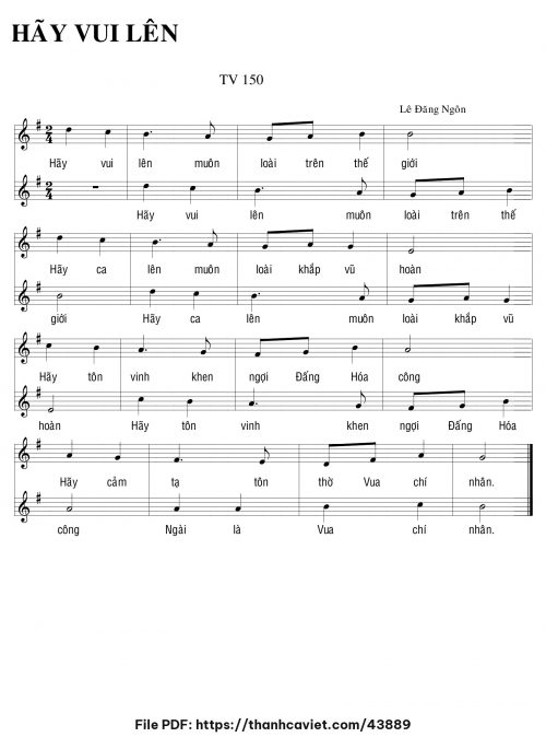 Hãy vui lên - Lê Đăng Ngôn - trang 1