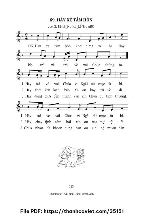 Hãy xé tâm hồn 2 [Lễ Tro ABC] – - Lm. Mi Trầm - trang 1