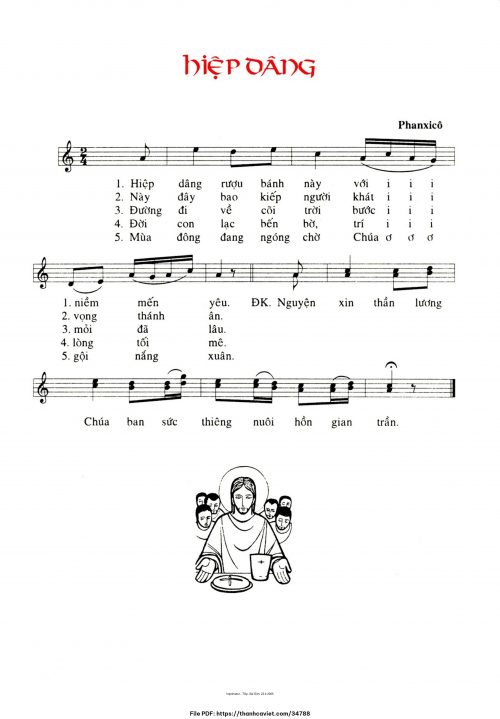 Hiệp dâng - Phanxicô - trang 1