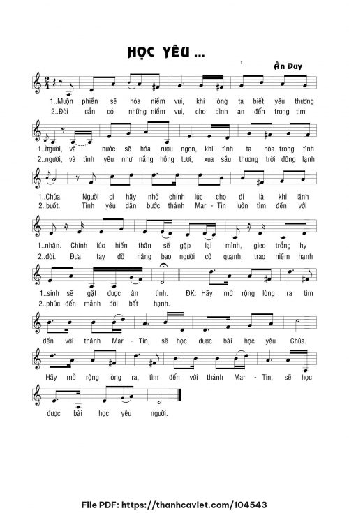 Học yêu… - Ân Duy - trang 1