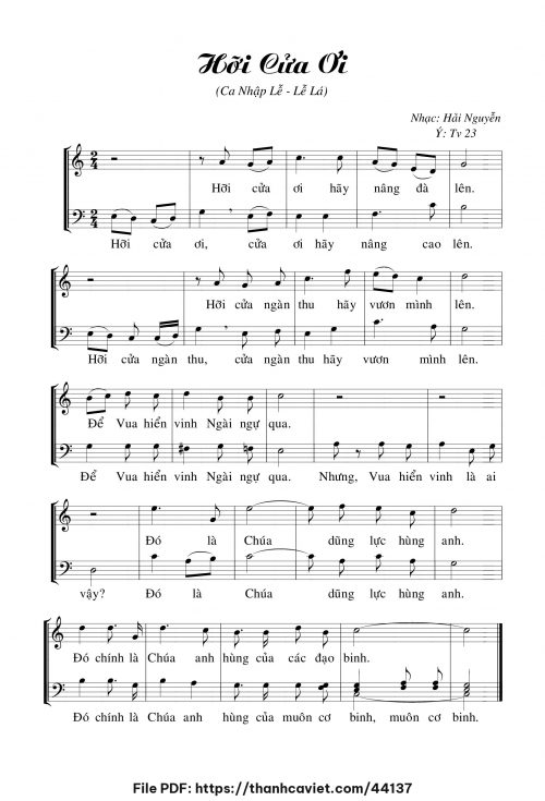 Hỡi cửa ơi - Hải Nguyễn - trang 1