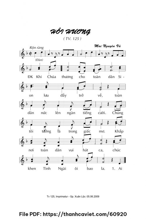 Hồi hương - Mai Nguyên Vũ - trang 1