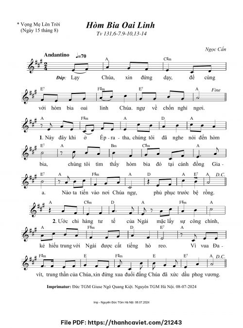 Hòm bia oai linh - Ngọc Cẩn - trang 1