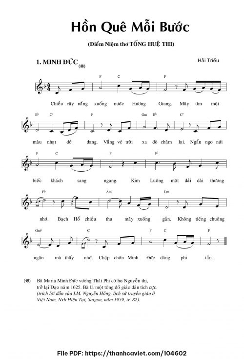 Hồn quê mỗi bước - Hải Triều - trang 1