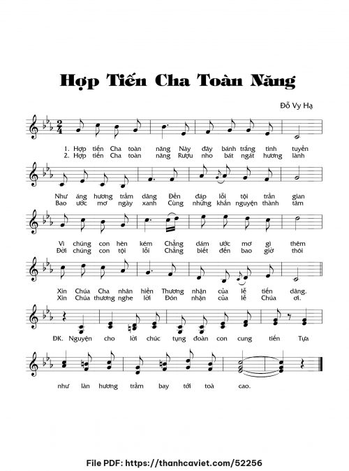 Hợp tiến Cha toàn năng - Đỗ Vy Hạ - trang 1
