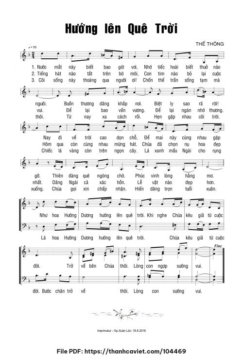 Hướng lên quê trời - Thế Thông - trang 1