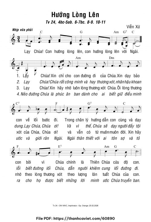 Hướng lòng lên - Viễn Xứ - trang 1