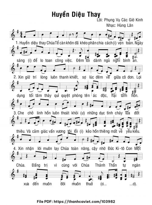 Huyền diệu thay - Hùng Lân - trang 1