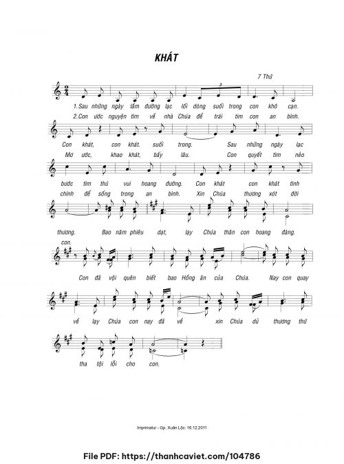 Khát - 7 Thứ - trang 1