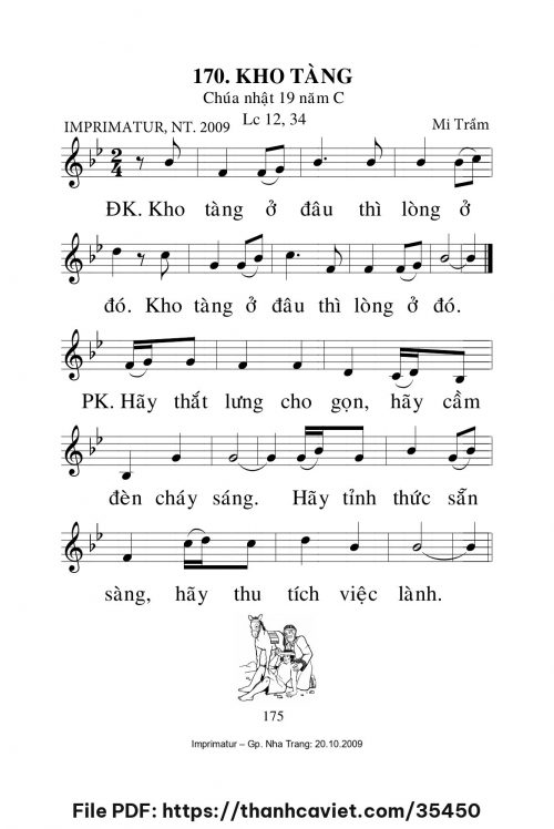 Kho tàng [CN19 TNC] – - Lm. Mi Trầm - trang 1