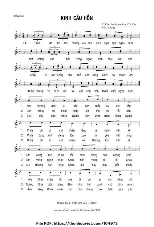 Kinh Cầu hồn - Võ Thanh - trang 1