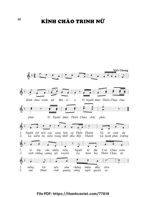 Kính chào Trinh Nữ - Viết Chung - trang 1