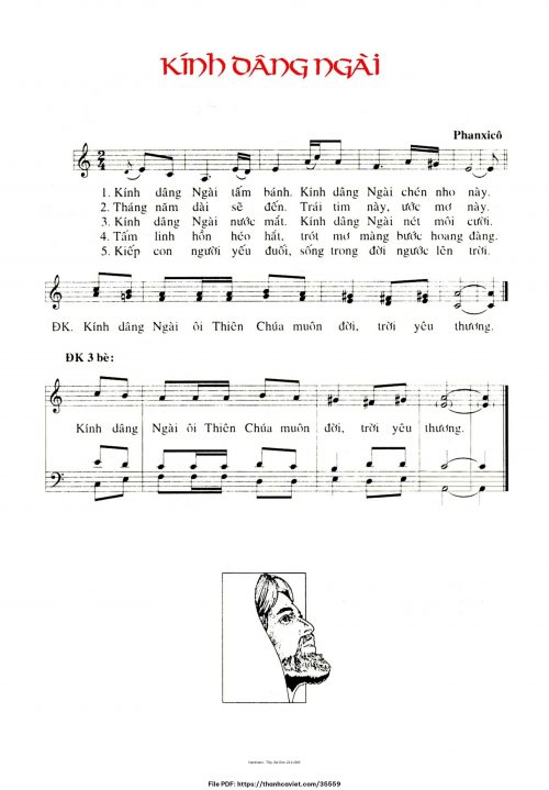 Kính dâng Ngài - Phanxicô - trang 1