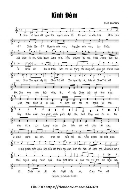 Kinh đêm - Thế Thông - trang 1