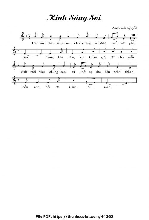 Kinh sáng soi - Hải Nguyễn - trang 1