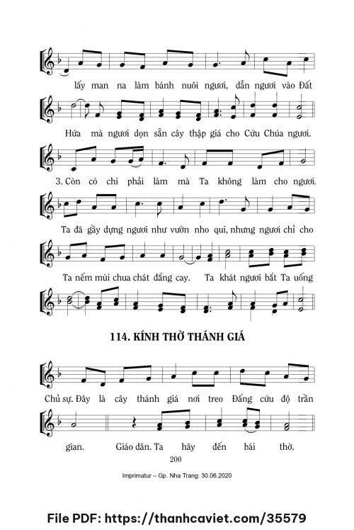Kính thờ Thánh Giá [Thứ 6 Tuần Thánh ABC] – - Lm. Mi Trầm - trang 1