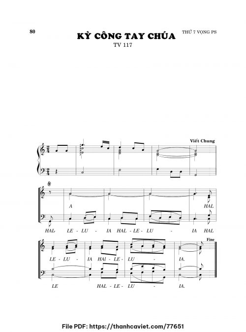 Kỳ công tay Chúa - Viết Chung - trang 1