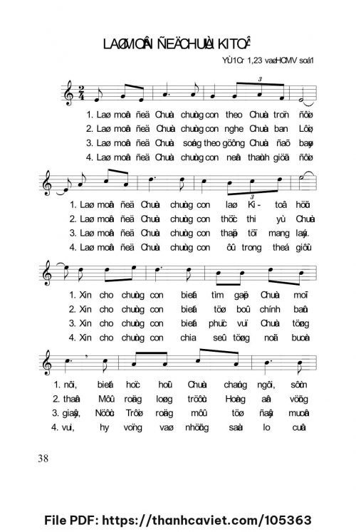 Là môn đệ Chúa Kitô - Lm. Nguyễn Duy - trang 1