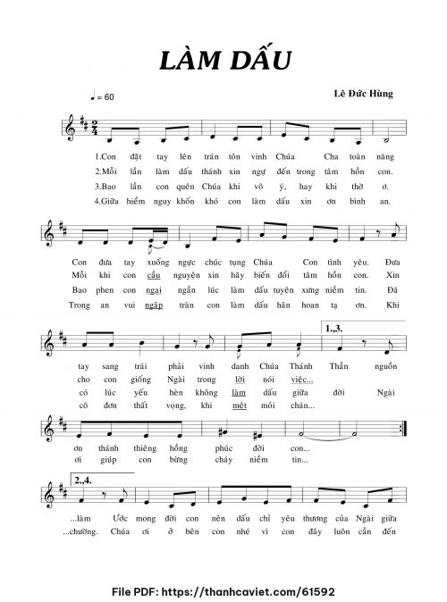 Làm dấu - Lê Đức Hùng - trang 1