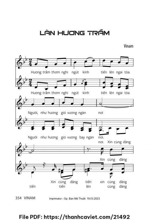Làn hương trầm - Vinam - trang 1