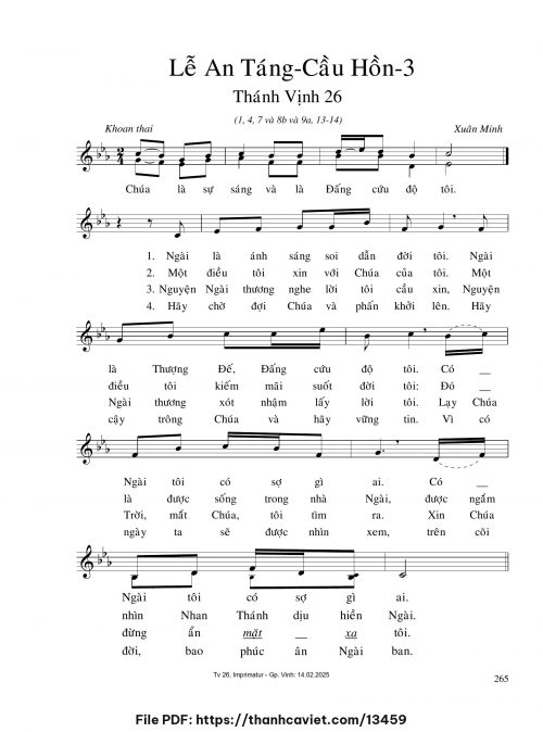 Lễ an táng – Cầu hồn 3 - Xuân Minh - trang 1