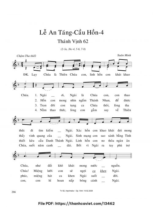 Lễ an táng – Cầu hồn 4 - Xuân Minh - trang 1