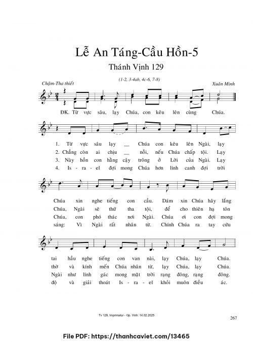 Lễ an táng – Cầu hồn 5 - Xuân Minh - trang 1