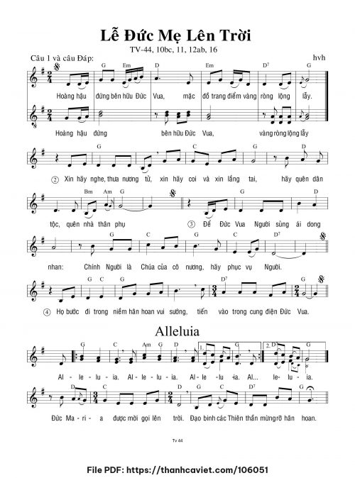 Lễ Đức Mẹ lên trời - hvh - trang 1