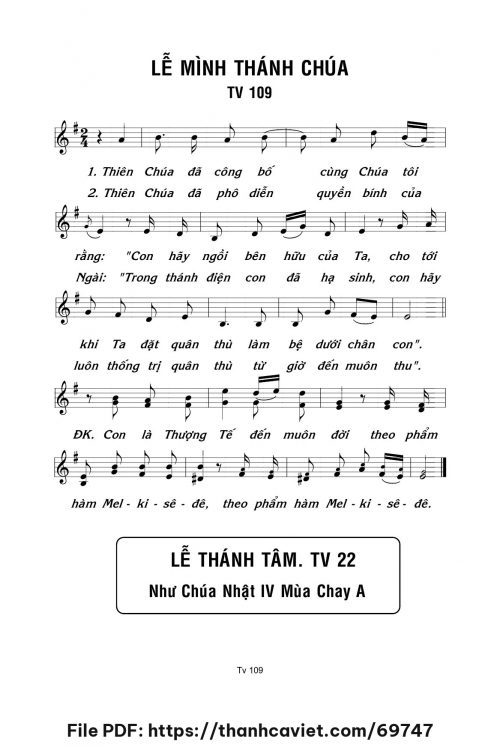 Lễ Mình Máu Thánh Chúa năm C - Lm. Thái Nguyên - trang 1